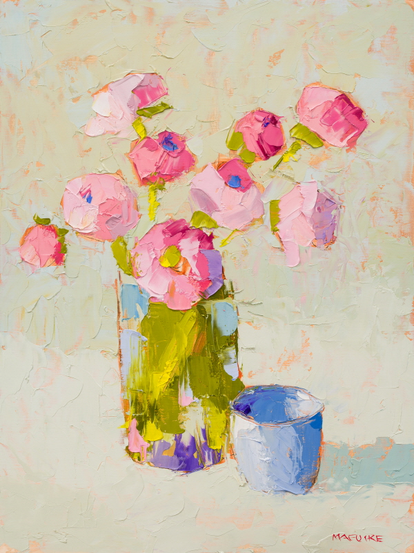 캐롤 맥과이어 - Bouquet With Blue Cup