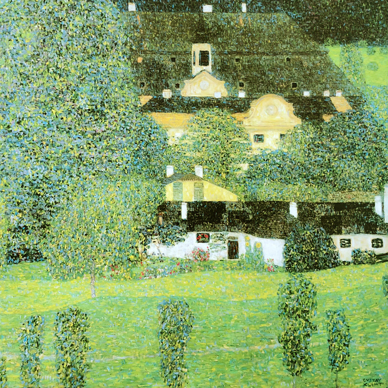 구스타프 클림트 - Schloss Kammer am Attersee II (아테제 호수의 캄머 성)