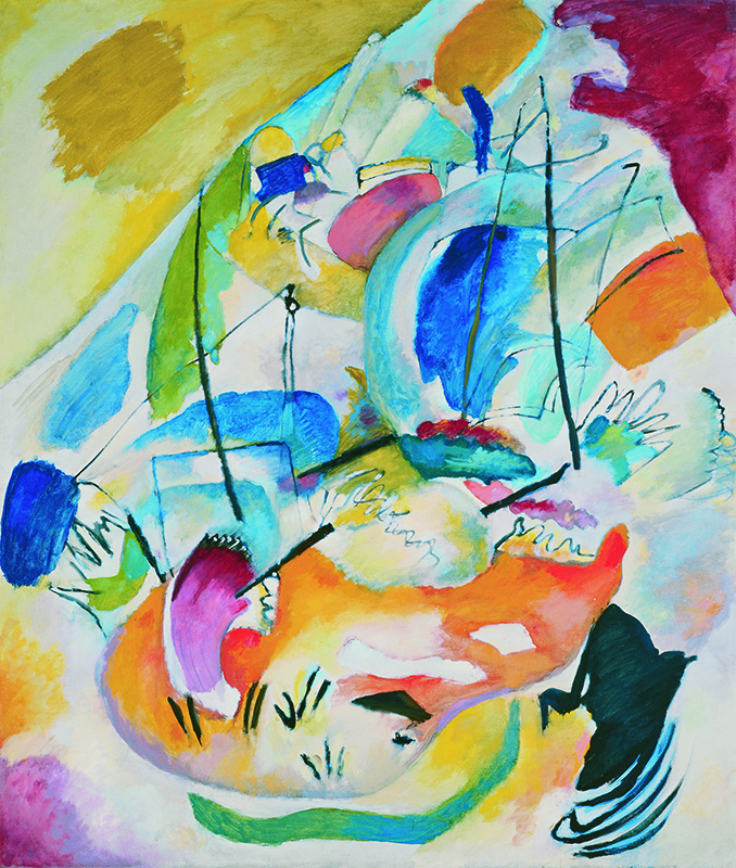 바실리 칸딘스키 - Improvisation 31 (Sea Battle), 1913