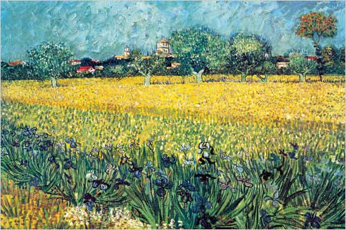 빈센트 반 고흐 - View of Arles Irises