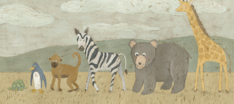 메건 미거 - Animals All in a Row II