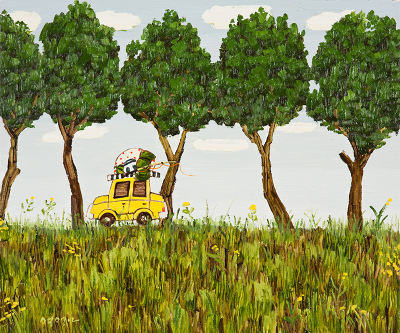 전영근 - 가로수가 있는 풍경