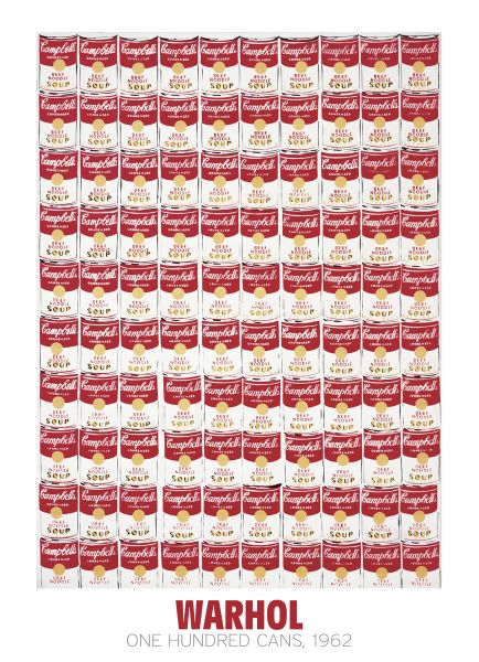 앤디 워홀 - One Hundred Cans, 1962