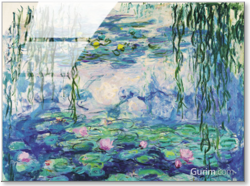 클로드 모네 - Waterlilies and Willow Branches