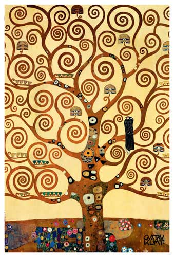 구스타프 클림트 - Tree Of Life (detail 2)