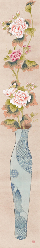 김경희 - 바램 (Vase of Happiness) 6폭 6