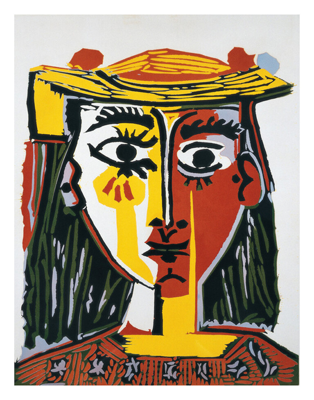 파블로 피카소 - Bust of a Woman with a Hat