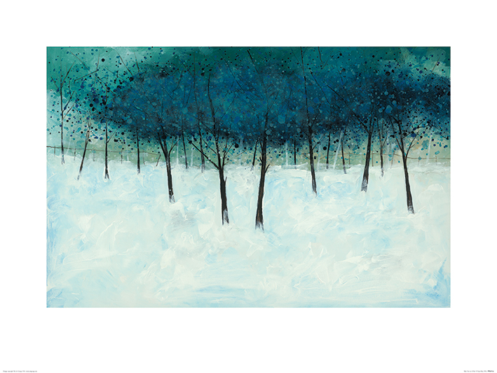 스튜어트 로이 - Blue Trees on White