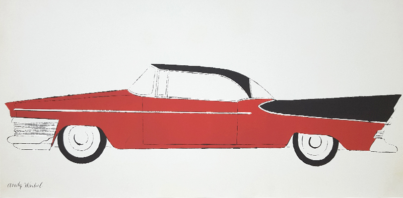 앤디 워홀 - Car, C.1959 (Red)