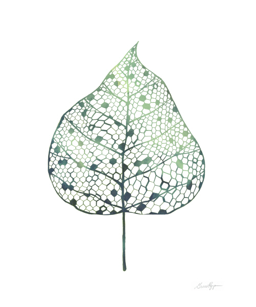 그레이스 포프 - Veiled Leaf I