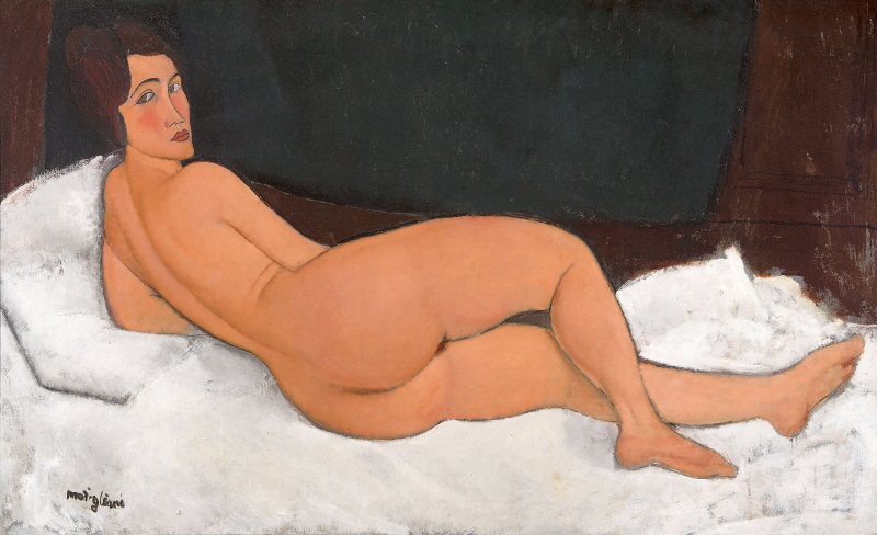 아메데오 모딜리아니 - Nude, 1917