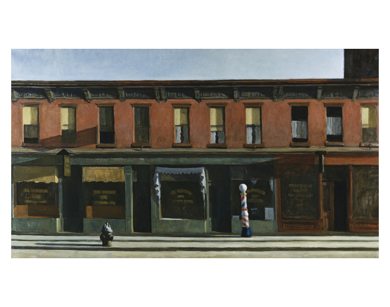 에드워드 호퍼 - Early Sunday Morning