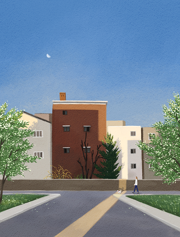 프롬메이 박지영 작가 - 산책