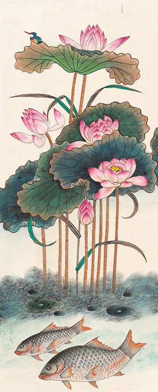 민화가인 - 연화도10폭 6