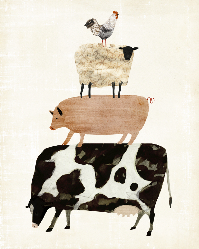 빅토리아 보르헤스 - Barnyard Buds III