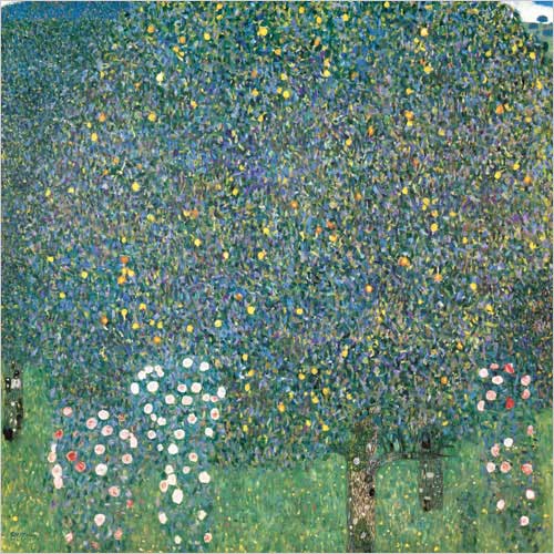 구스타프 클림트 - Rosebushes Uunder the Trees (나무 아래 핀 장미)