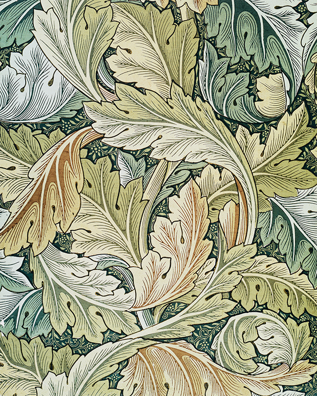 윌리엄 모리스 - Acanthus Wallpaper, 1875