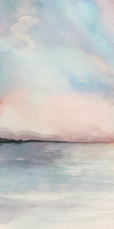 그레이스 포프 - Sea Sunset Triptych I