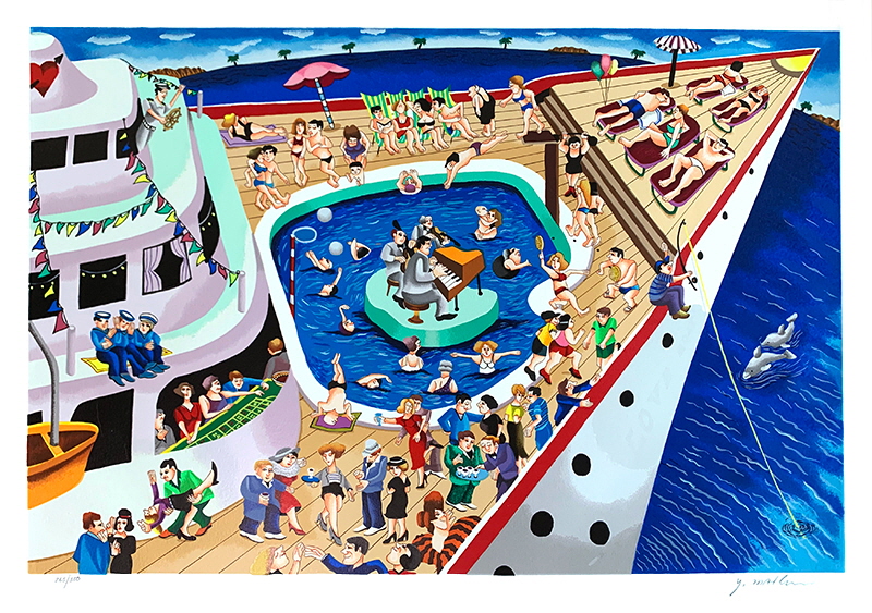 유발 말러 - Cruise boat