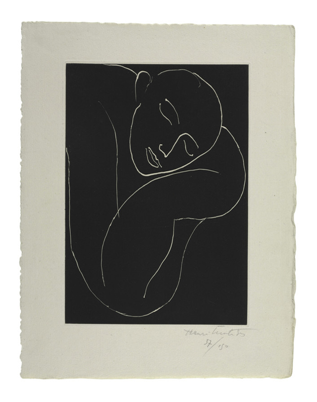 앙리 마티스 - Sleeping Man