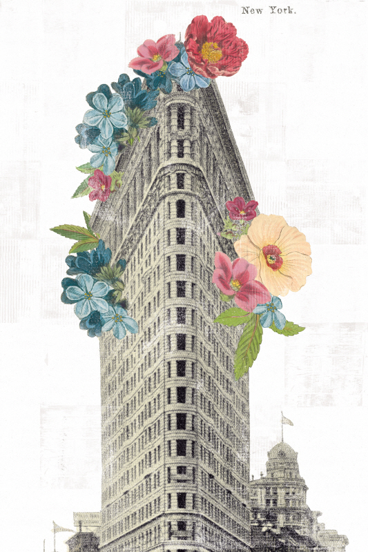 와일드애플 포트폴리오 - Floral Flat Iron