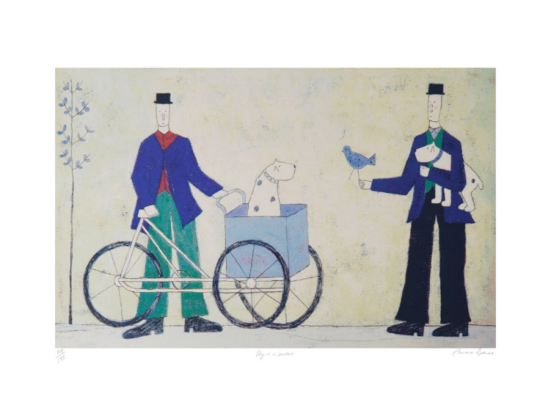 아노라 스펜스 - Dog in a Basket