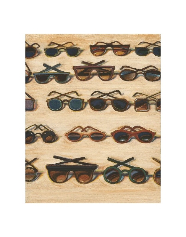 웨인 티보 - Five Rows Of Sunglasses 2000