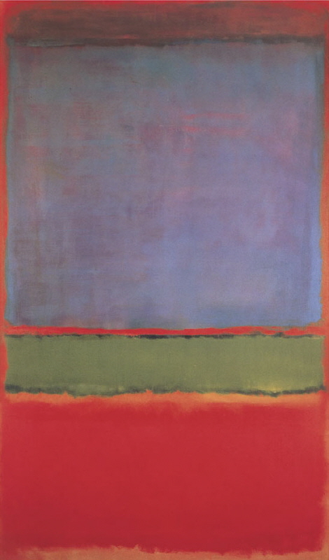 마크 로스코 - No. 6 (Violet, Green and Red), 1951
