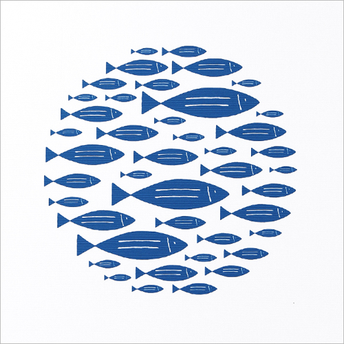 비핸즈 아트 - Fishes in the Ocean I