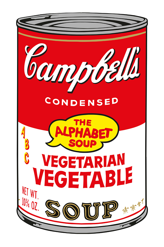 앤디 워홀 - Campbell 'S Soup Ⅱ_Vegetarian Vegetable
