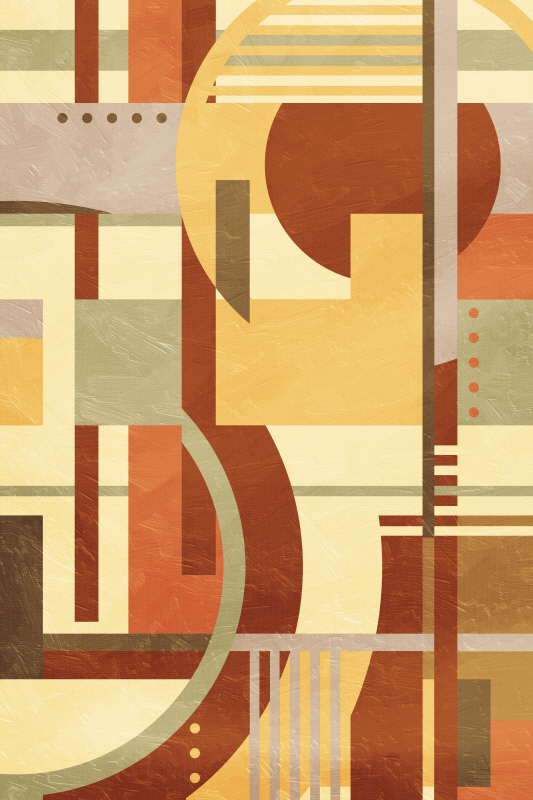 밀리 빌라 - Geo Puzzle Cream Mate