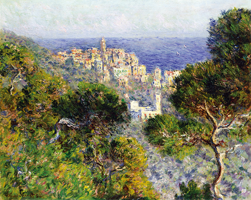 클로드 모네 - View of Bordighera, 1884