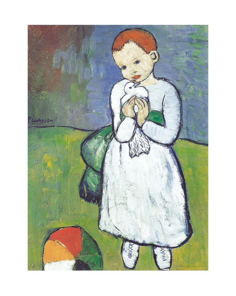 파블로 피카소 - L`enfant au pigeon