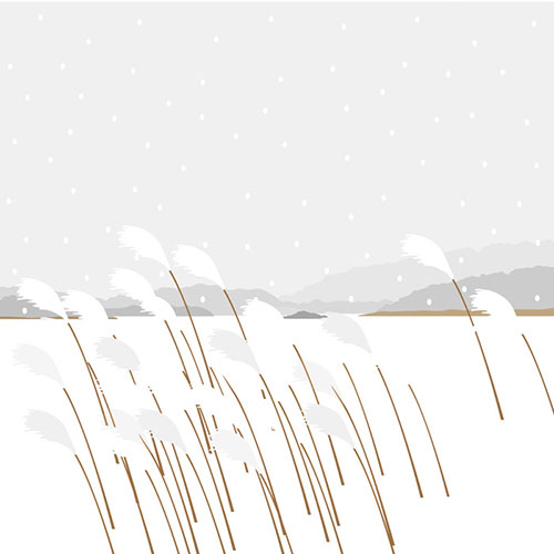 한명일 - 대청호의 겨울