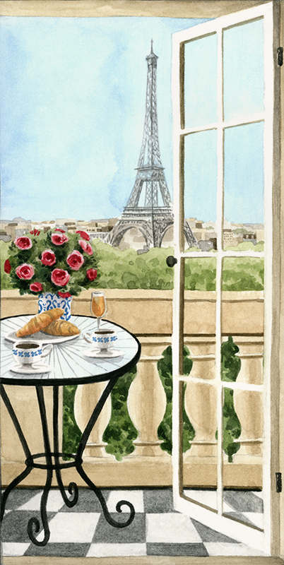 그레이스 포프 - Terrace in Paris Ⅱ