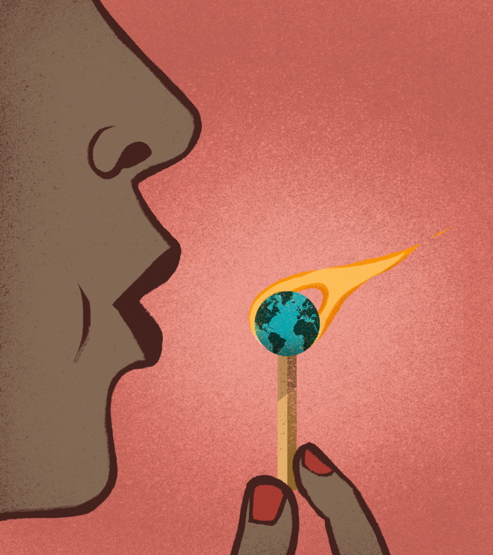 다비드 보나치 - Stop Climate Change (스타트업 협찬그림)