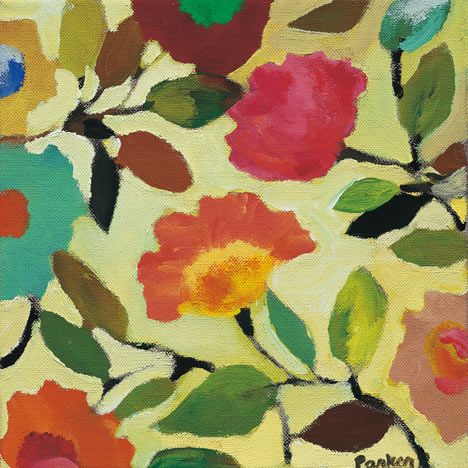 킴 파커 - Floral Tile IV