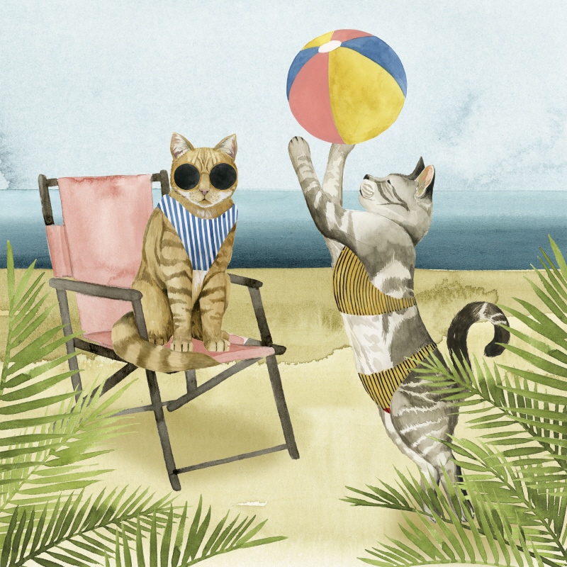 그레이스 포프 - Coastal Kitties I