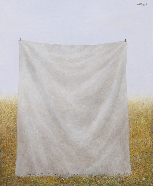 황규백 - White Sheet, 2015