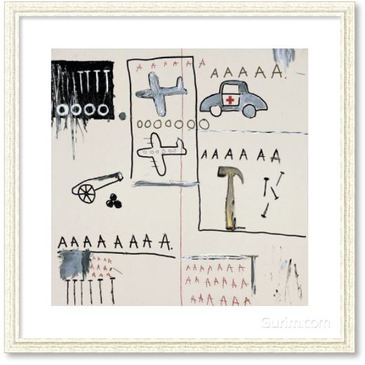 장 미쉘 바스키아 - Untitled (Vehicles) 1981