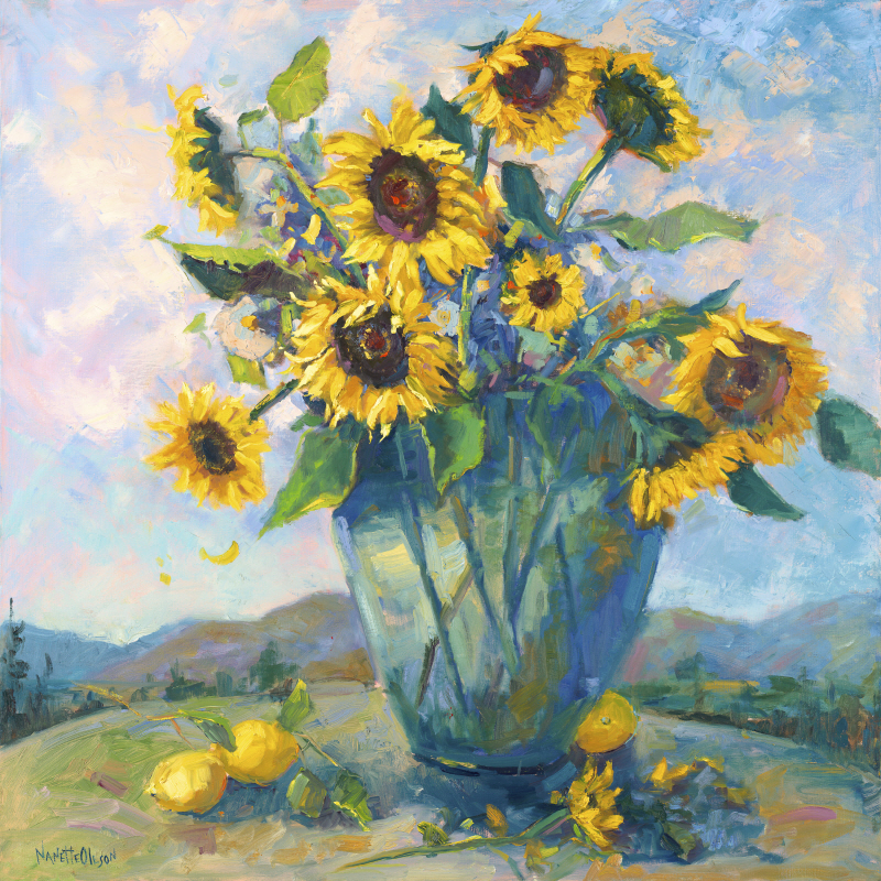 나네트 올슨 - Floral Kaleidoscope III