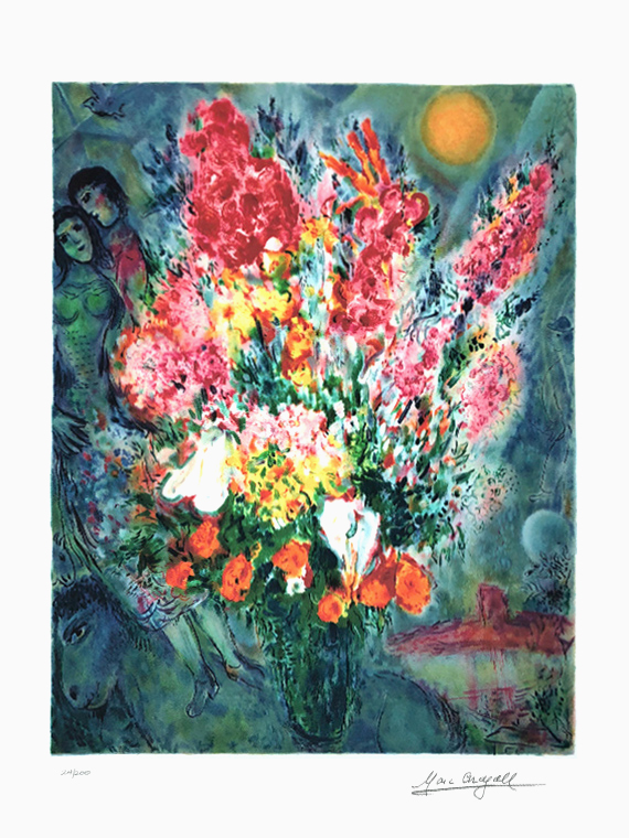 마르크 샤갈 - Original Bouquet