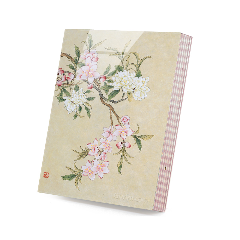 최임숙 - 신사임당 (화조도 12폭 복사꽃)