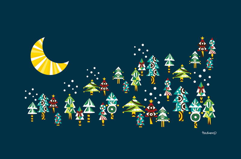 레드몽 - 눈 내리는 달밤