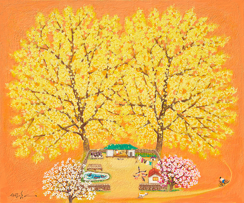 채수철 - 집으로 가는 길_은행나무