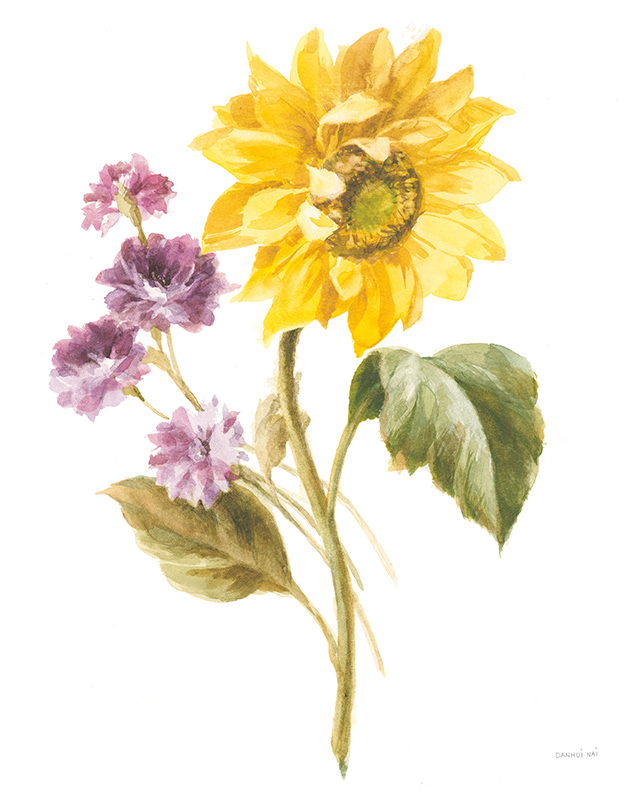 단후이 나이 - Floursack Autumn III on White