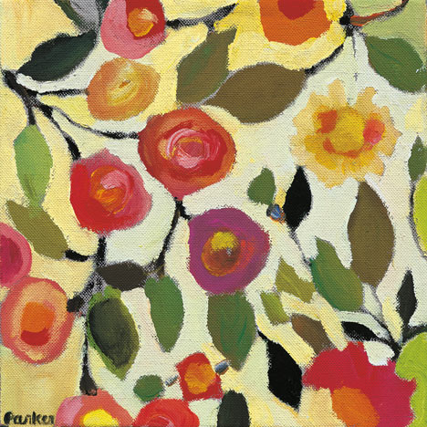 킴 파커 - Floral Tile II