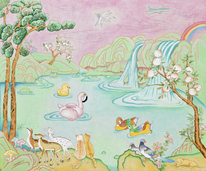 루씨쏜 - 원앙폭포