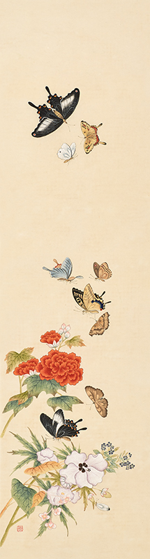 최임숙 - 남계우_화접도 (좌)