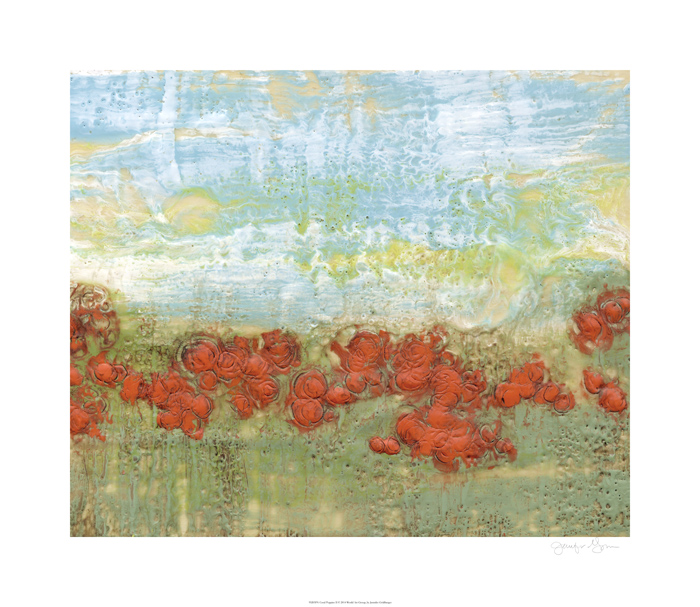 제니퍼 골드버거 - Coral Poppies II